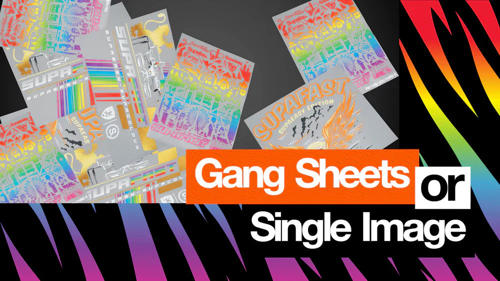 Single Image Transfers & Gang Sheets: The Basics
